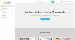 Desktop Screenshot of ilopilleriapteekki.fi